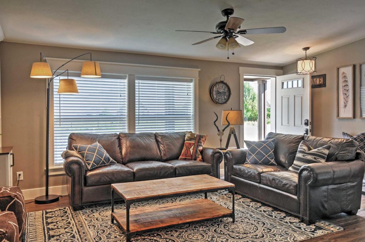Rustic Chic Home 10 Mi To Otter Creek State Park! Circleville Eksteriør bilde